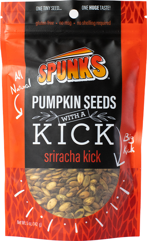 Spunks Pumpkin Seeds Sriracha Kick
